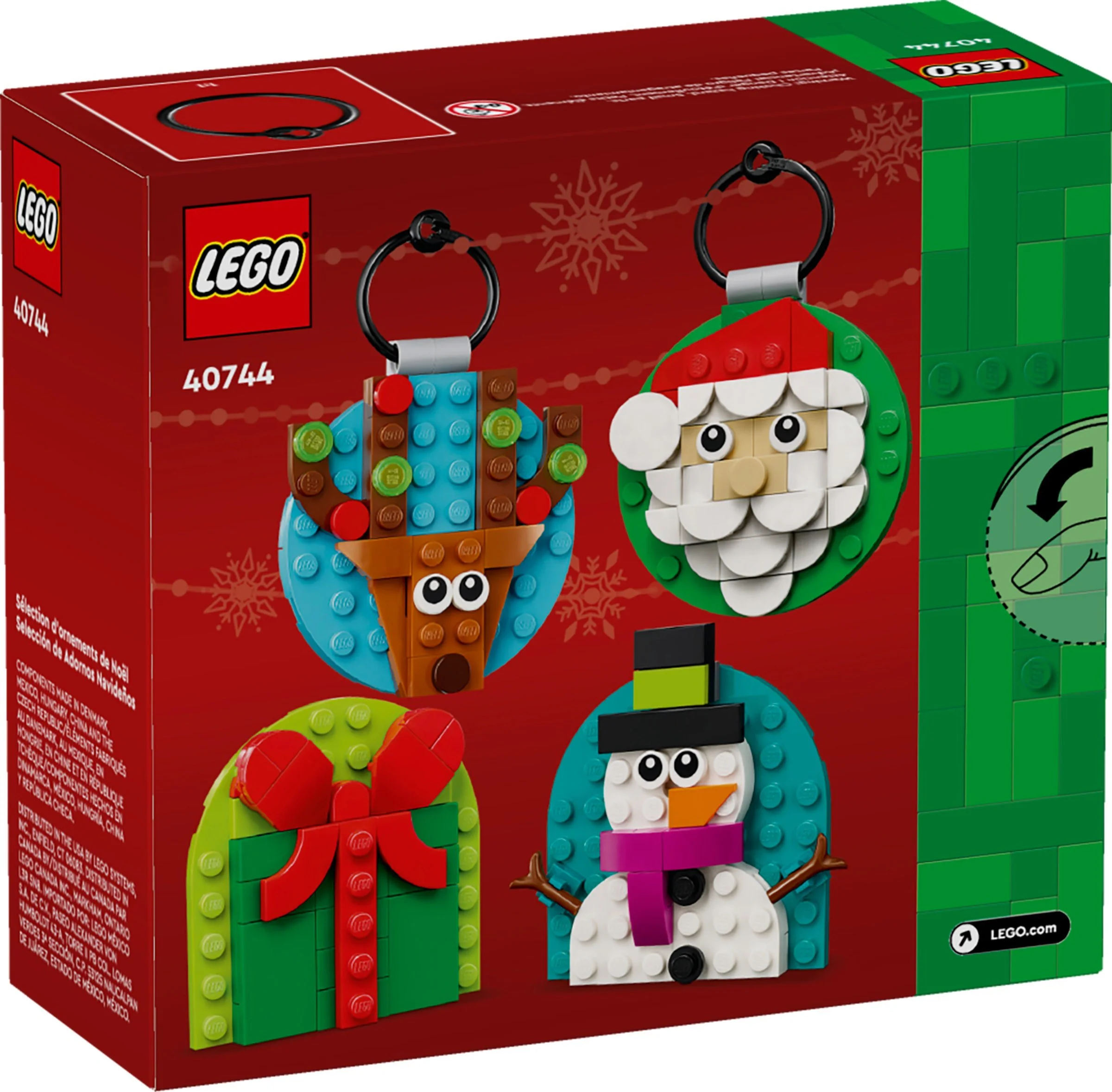 Christmas decorations 乐高 LEGO 40744 image 2
