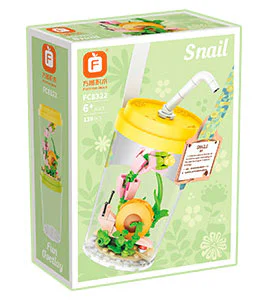 Insect Observation Diaries: Snails 方橙积木 Forange FC8322 image 1
