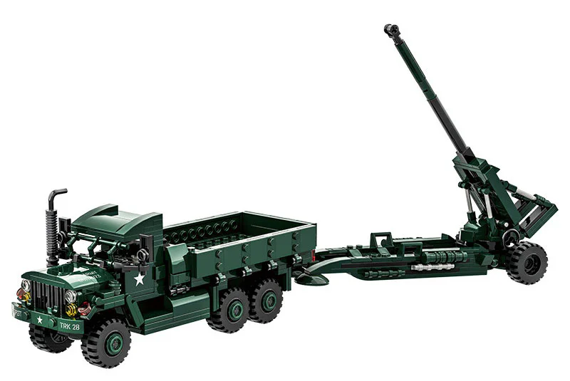 M35a2 truck +m198 howitzer 万格 WANGE/乐博士 Dr.Luck 4510
