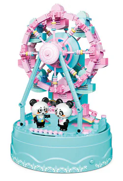 Rotating Ferris wheel music box