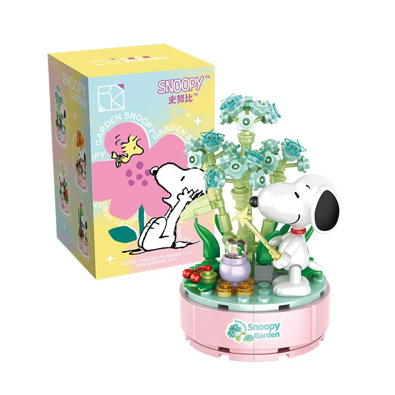 Snoopy's fourth-bombed blind box 恒三和 HSANHE/咔扣 CACO S025