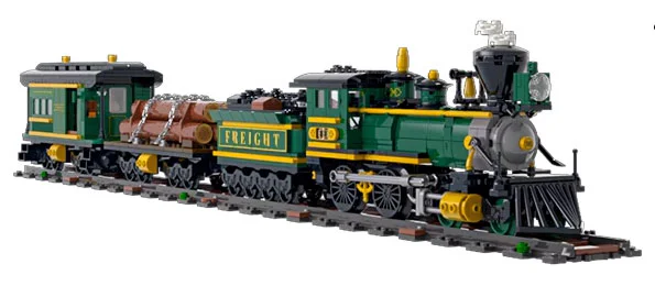 Western freight train Amazing Brick F9036