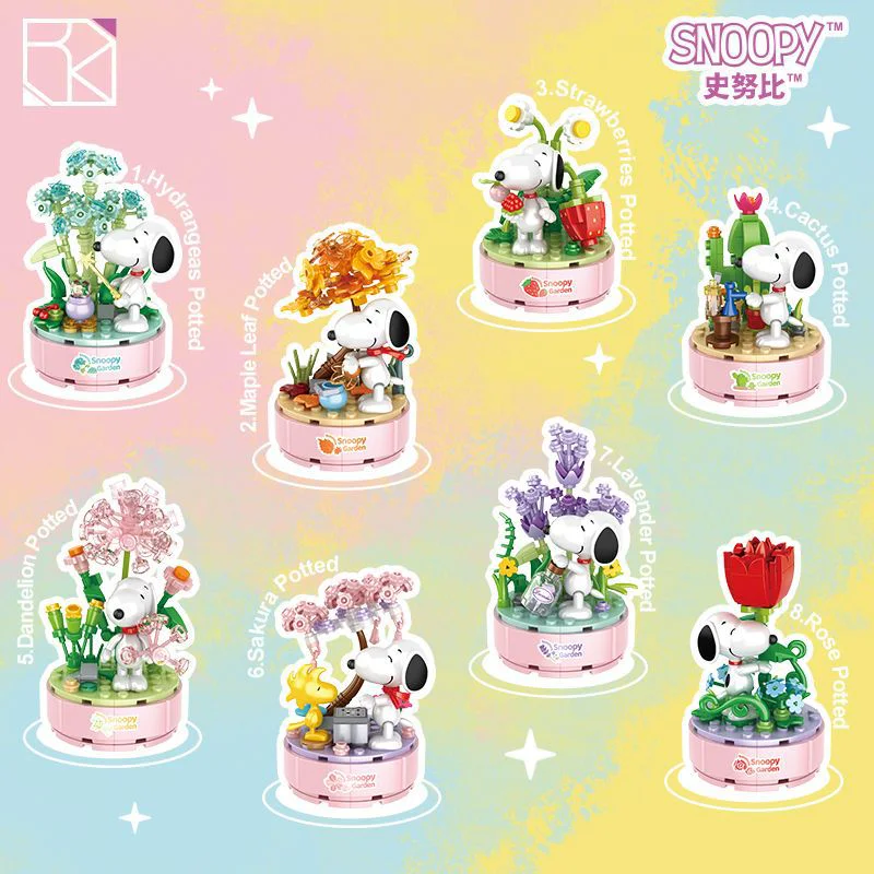 Snoopy's fourth-bombed blind box 恒三和 HSANHE/咔扣 CACO S025 image 1