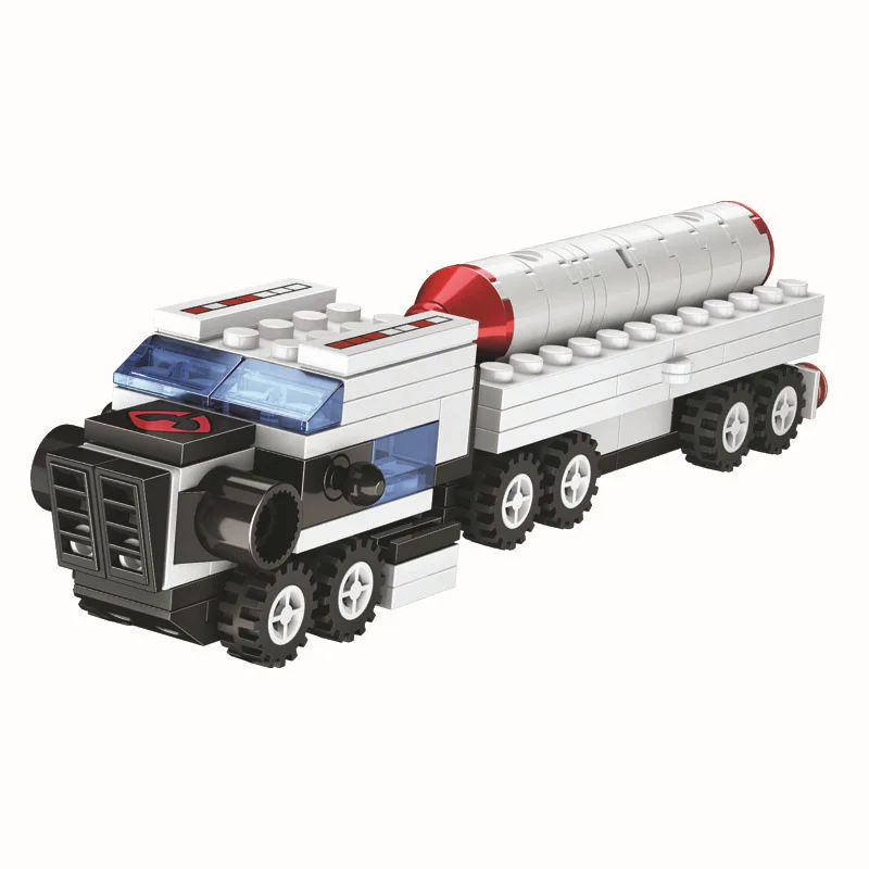 Transformers Iron Fist Brave Warriors 6-in-1 Set 卫乐 Winner 8024D image 4