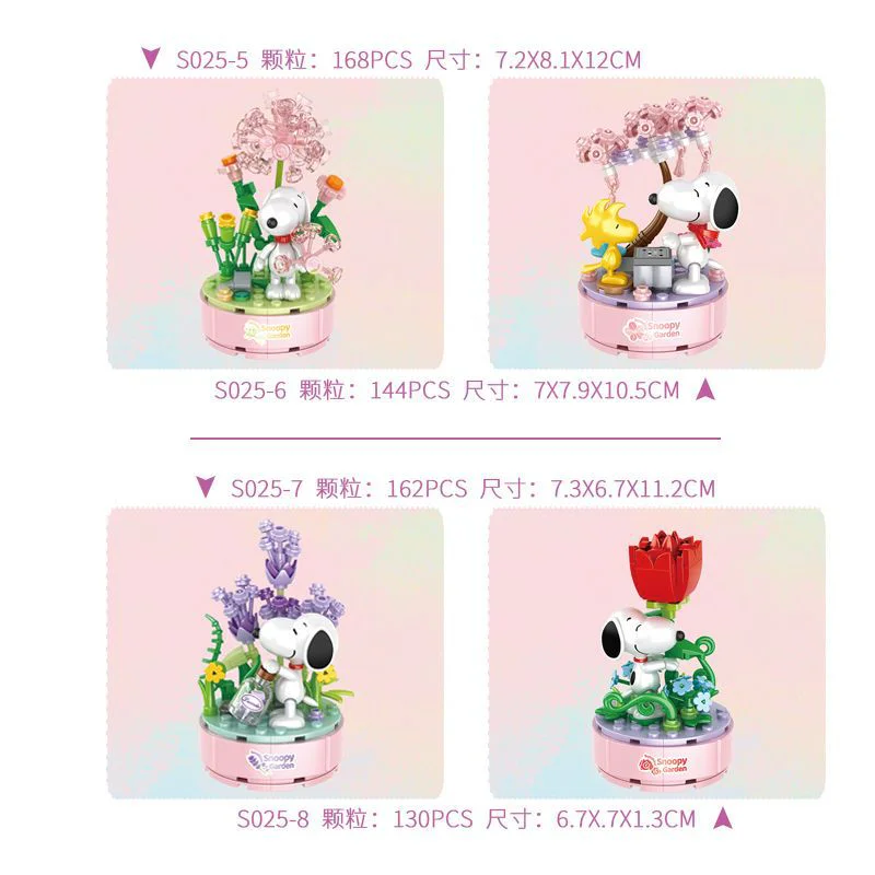 Snoopy's fourth-bombed blind box 恒三和 HSANHE/咔扣 CACO S025 image 4