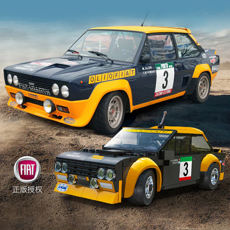 Fiat, 131 Abarth, pull 咔搭 CaDA/双鹰 DoubleE C51092 image 1