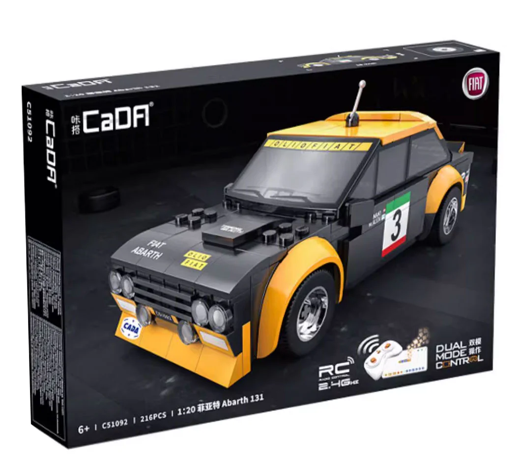 Fiat, 131 Abarth, pull 咔搭 CaDA/双鹰 DoubleE C51092 image 2