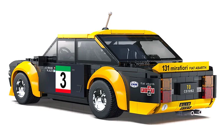 Fiat, 131 Abarth, pull 咔搭 CaDA/双鹰 DoubleE C51092 image 3