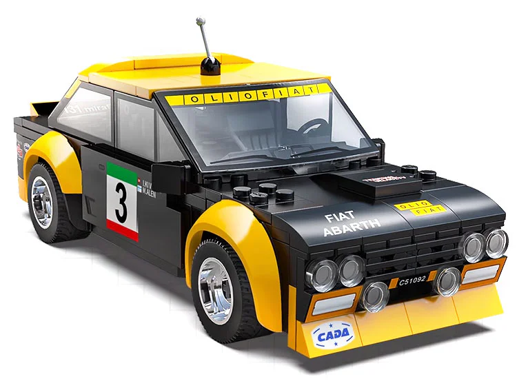 Fiat, 131 Abarth, pull 咔搭 CaDA/双鹰 DoubleE C51092 image 4