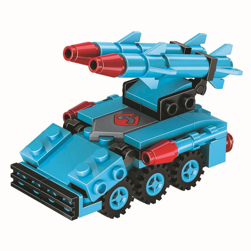 Transformers Iron Fist Brave Warriors 6-in-1 Set 卫乐 Winner 8024D image 6