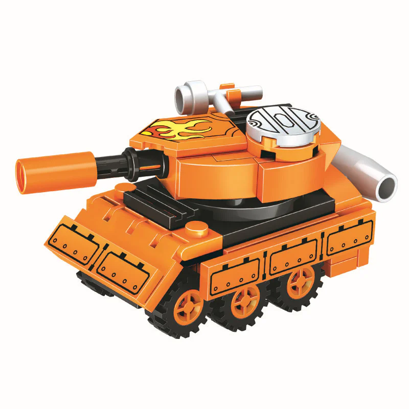 Transformers Iron Fist Brave Warriors 6-in-1 Set 卫乐 Winner 8024D image 7