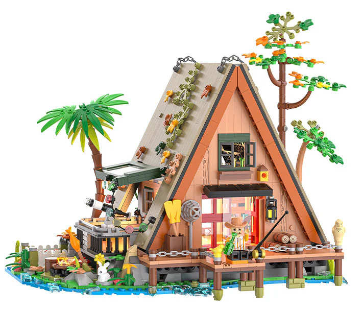 Small town of concern: woodhouses in the forest 砖也/唯乐创想 6028