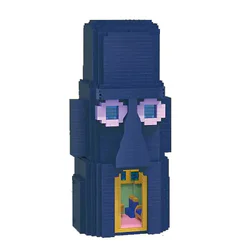SpongeBob: Easter Island portrait house