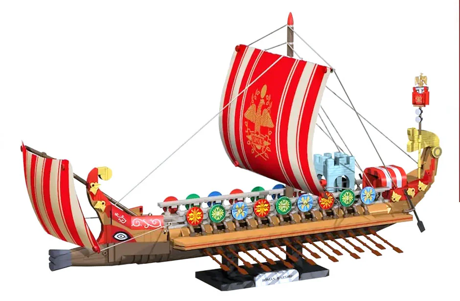 Roman warships COBI 20071