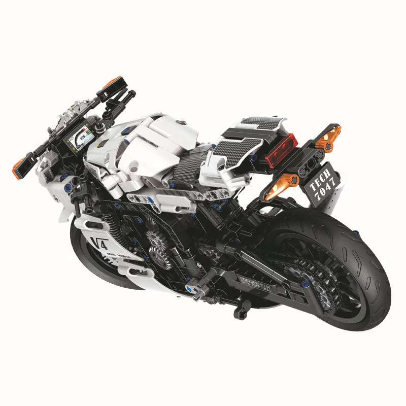 Racing motorcycle 1:6 scale model MOC-24892 image 10