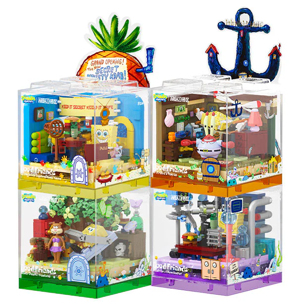 SPONGEBOB'S BEST FRIEND, BOX2.0: "THE KING OF THE SEA." 森宝 SEMBO AB0050 image 2