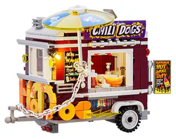 American Street: Street Hot Dog stand