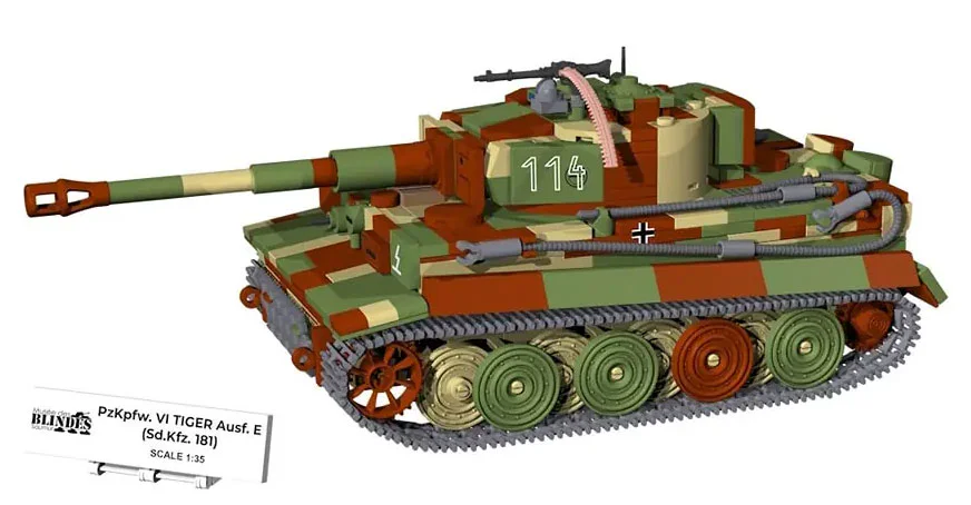 German Tiger tank COBI 3124