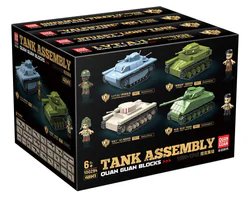 Tank assembly, four wide