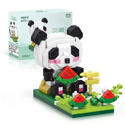 Panda putting up a stand: To denounce a panda