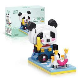 Panda set up a stand: Prince Panda