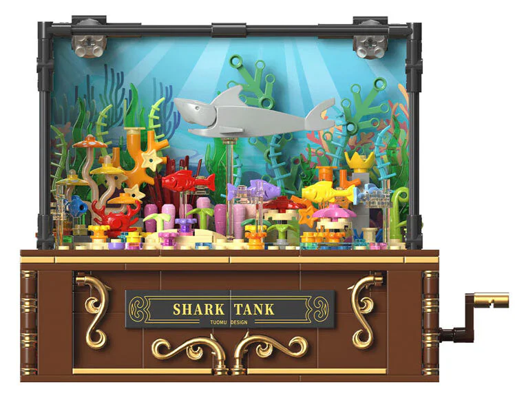 Deep-sea shark tank T4002