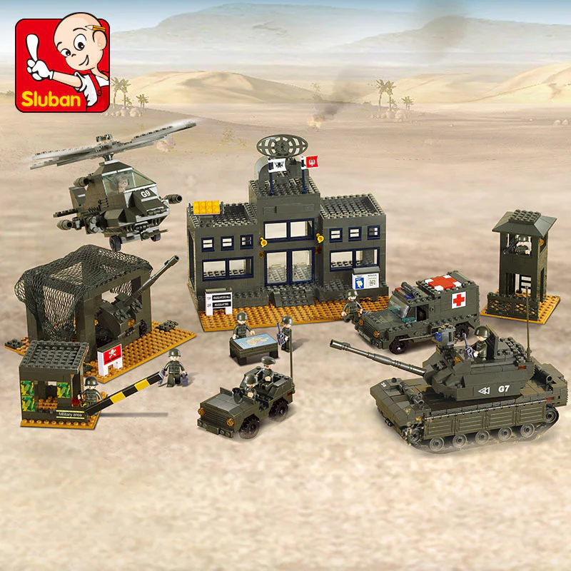People's Liberation Army Troops: PLA General Headquarters 小鲁班 Sluban M38-B7100