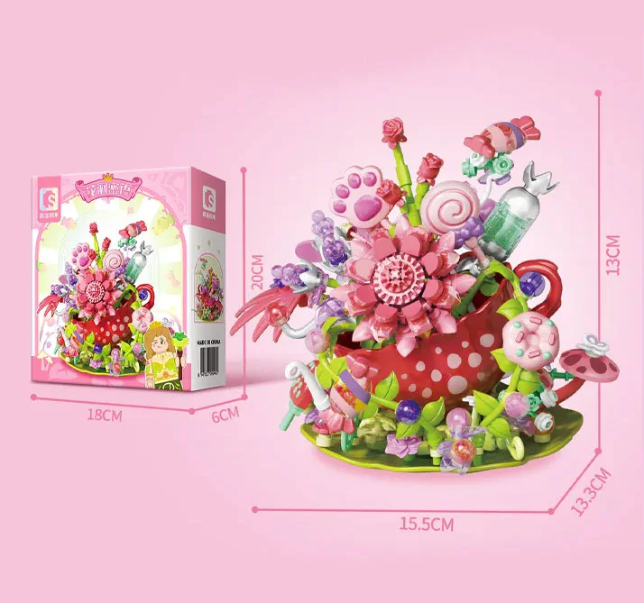 Plumbing tea party: flower whispers 森宝 SEMBO 611101