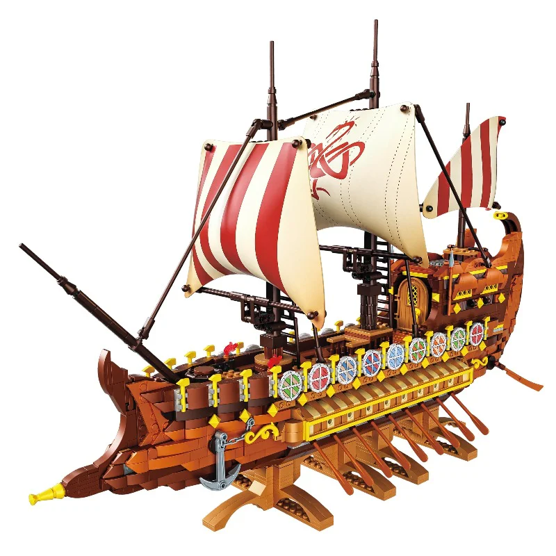 The ancient warship Viking 哲高 ZHEGAO 33303