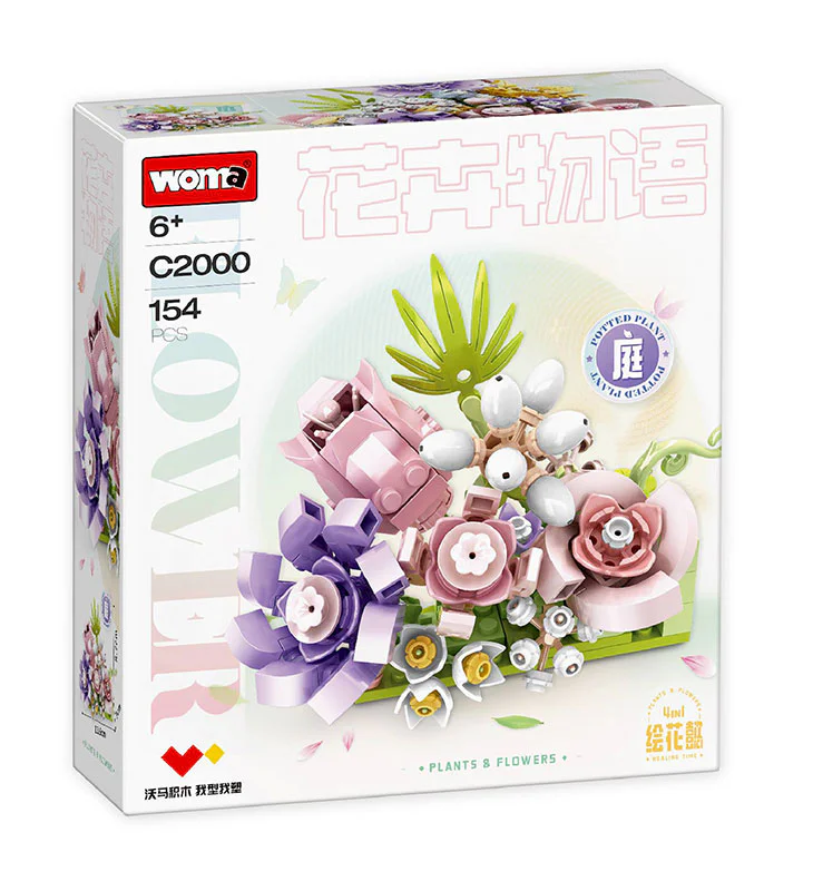 Flower language: Painting of flowers 沃马动漫 WOMA C2000 image 5