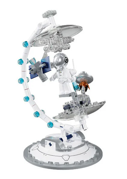Rotating Light Globe: Space Walking 小鲁班 Sluban M38-P8069 image 2