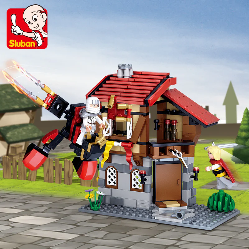 The Legend of Assassin: The Tavern Exortion 小鲁班 Sluban M38-B0618 image 1