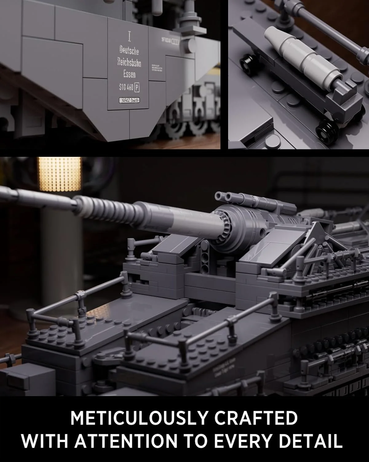 Gustav's heavy gun, train gun Nifeliz NF10240 image 2