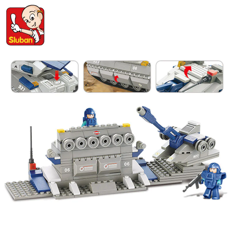 Special forces: giant tanks 小鲁班 Sluban M38-B0205 image 2