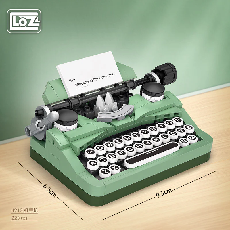Retro typewriter 俐智LOZ 4213 image 3