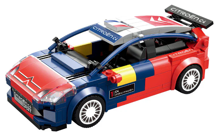 IRON DRAGON C4 WRC RACER 1:24 咔搭 CaDA/双鹰 DoubleE C55033