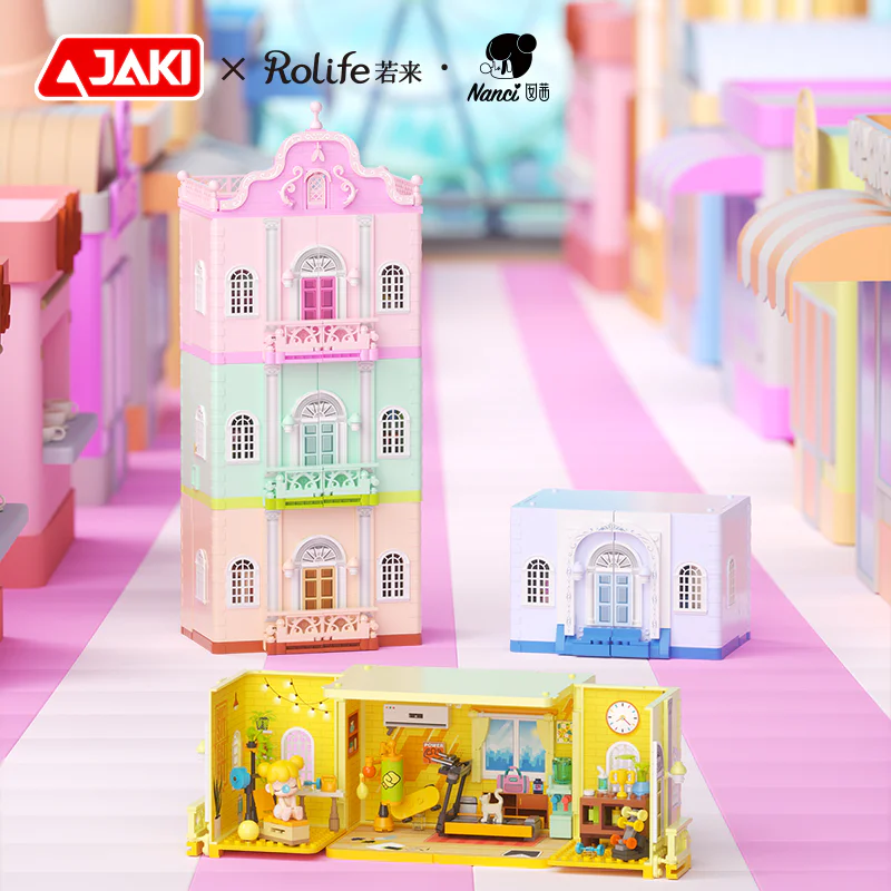 Nancy Pyramid: Nancida Gymnasium 佳奇积木 JAKI HK131 image 4