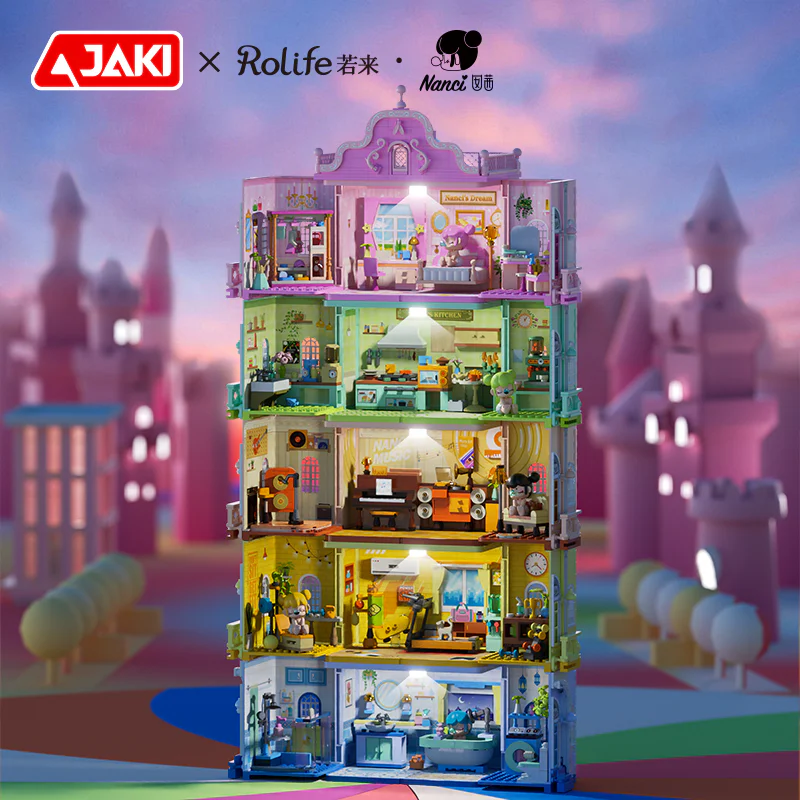 Nancy Pyramid: Nancida Gymnasium 佳奇积木 JAKI HK131 image 6