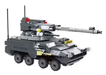 Tank stun vehicle 杰星 JIESTAR 61119 image 1