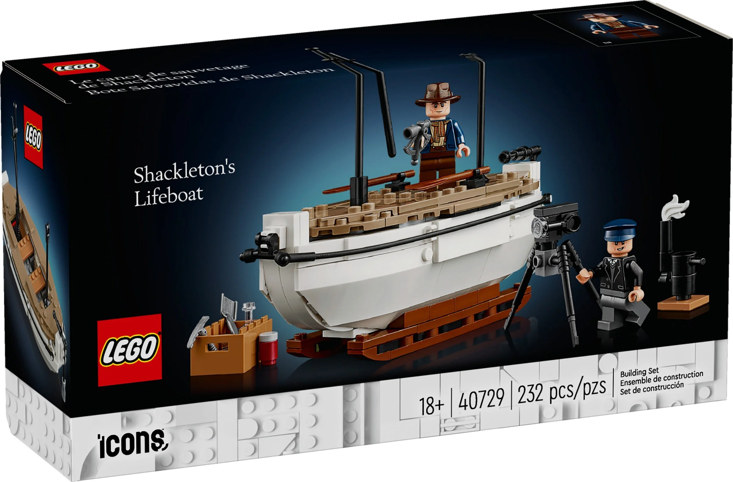 Sharckleton lifeboat 乐高 LEGO 40729 image 1