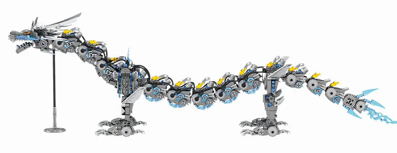 Armored dragons, luminous cannons, double-forms 开智 KAZI/高博乐 GBL KY8124 image 2