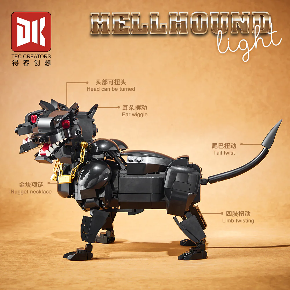 Three dogs in hell 得客创想 DK 7044 image 6