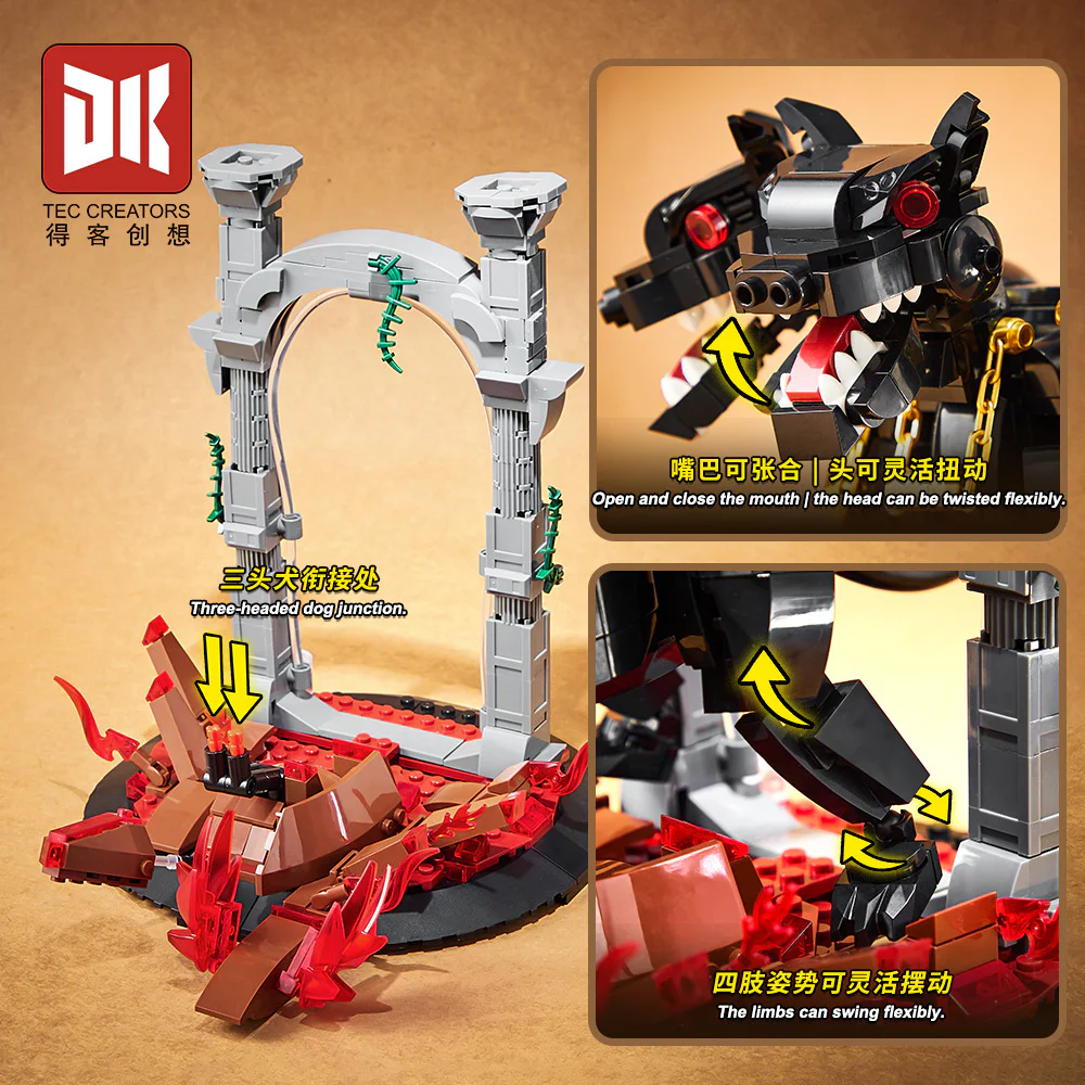 Three dogs in hell 得客创想 DK 7044 image 13
