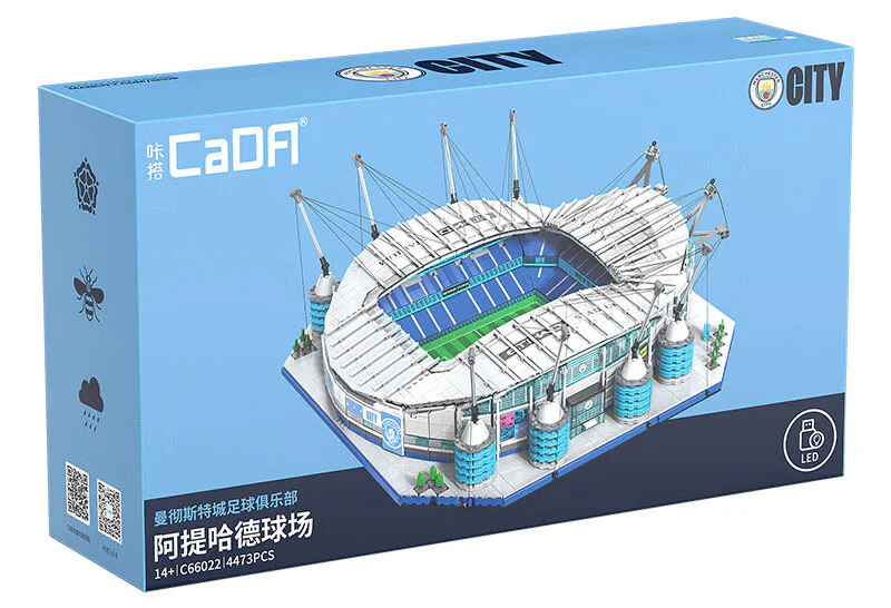 Manchester City Football Club Attihad 咔搭 CaDA/双鹰 DoubleE C66022 image 2