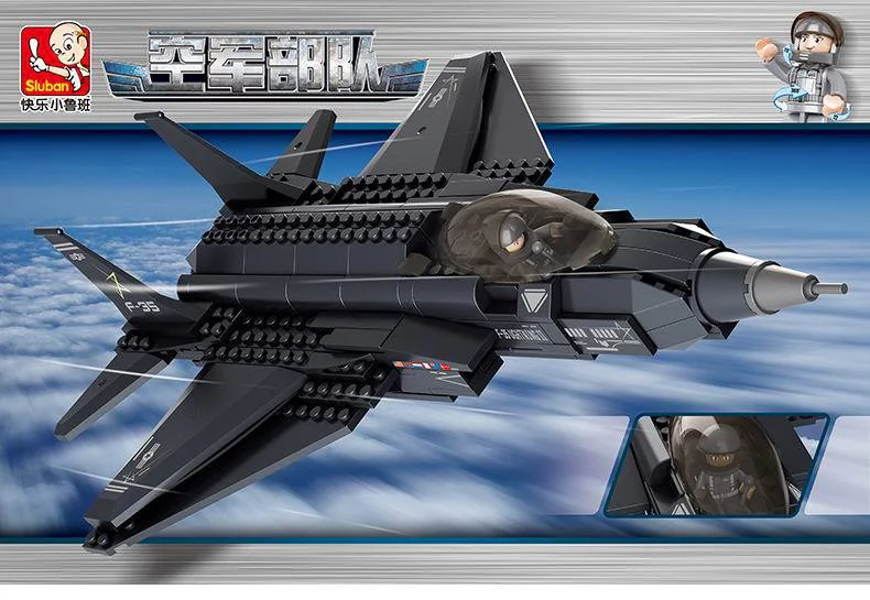 AIR FORCE: F-35 “MOLNIYA II” FIGHTERS 小鲁班 Sluban M38-B0510