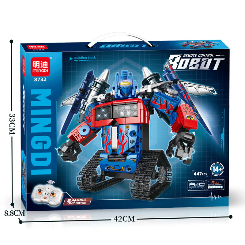 2.4G REMOTE CONTROL ROBOT OPTIMUS 明迪 minGDi/磊宝 LEIBAO 8732