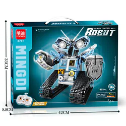 2.4G REMOTE CONTROL ROBOT BLUE