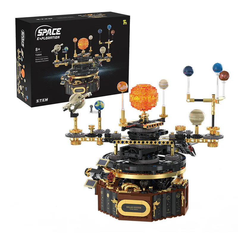 Space exploration: the electric solar system planetarium T2004