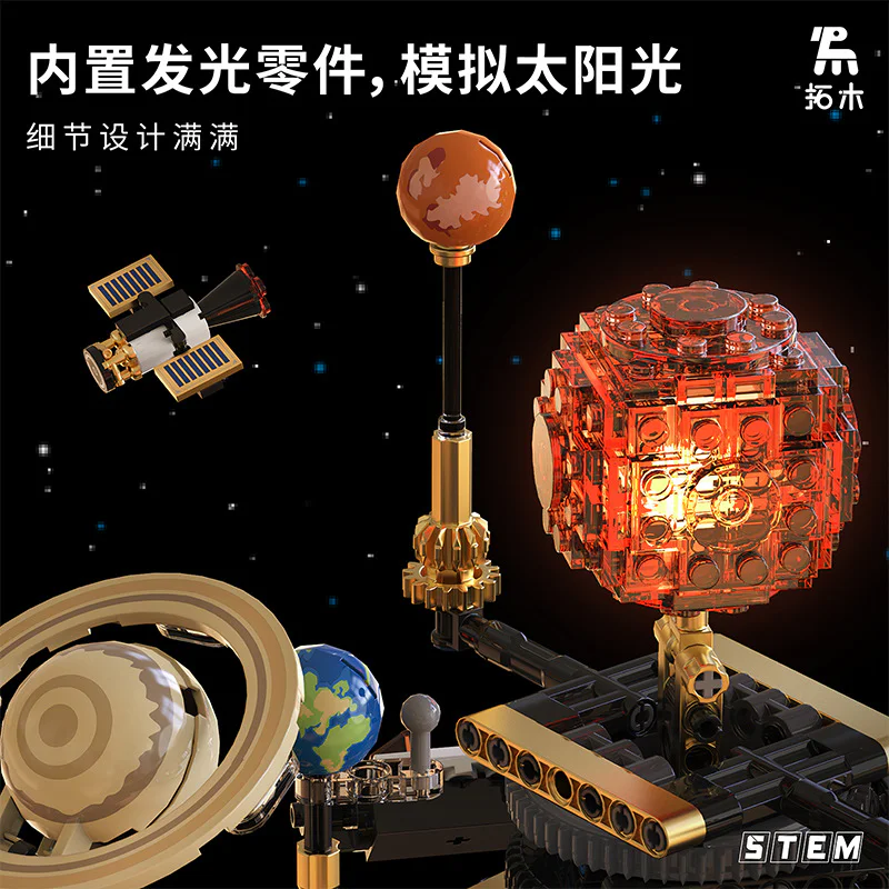 Space exploration: the electric solar system planetarium T2004 image 2