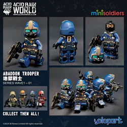 Acid Rain War Minisoldiers: WAVE1-01 Territorial Combatants
